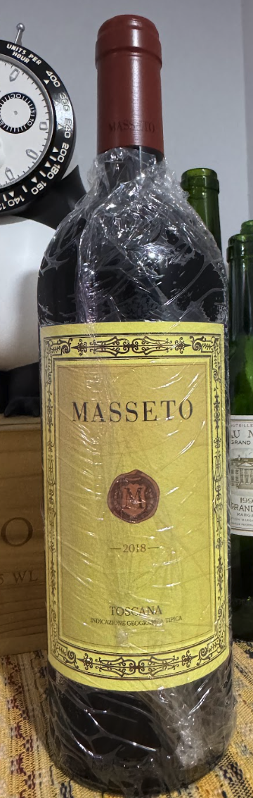 (image for) Tenuta dell'Ornellaia Masseto Toscana IGT 2018 (WA 97) - WAS:$1043.96